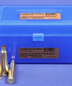 Lazzeroni® CNC Machined Unprimed Brass Cases in Long-Mag Caliber 8.59 Titan® (50)